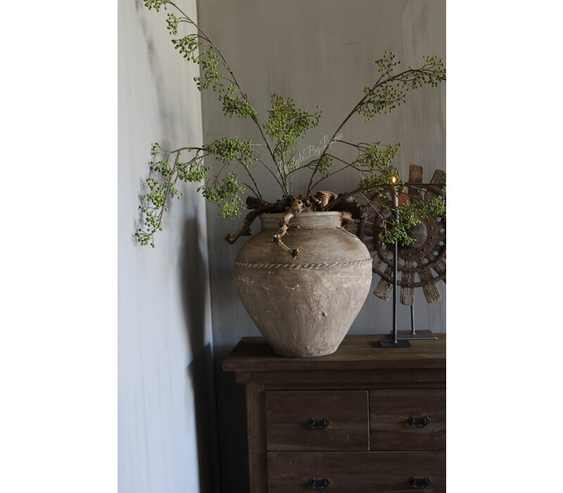 Namaak groene Rozenbottel tak 125 cm