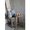 Ronde teakhouten tafel set 40 en 46 cm