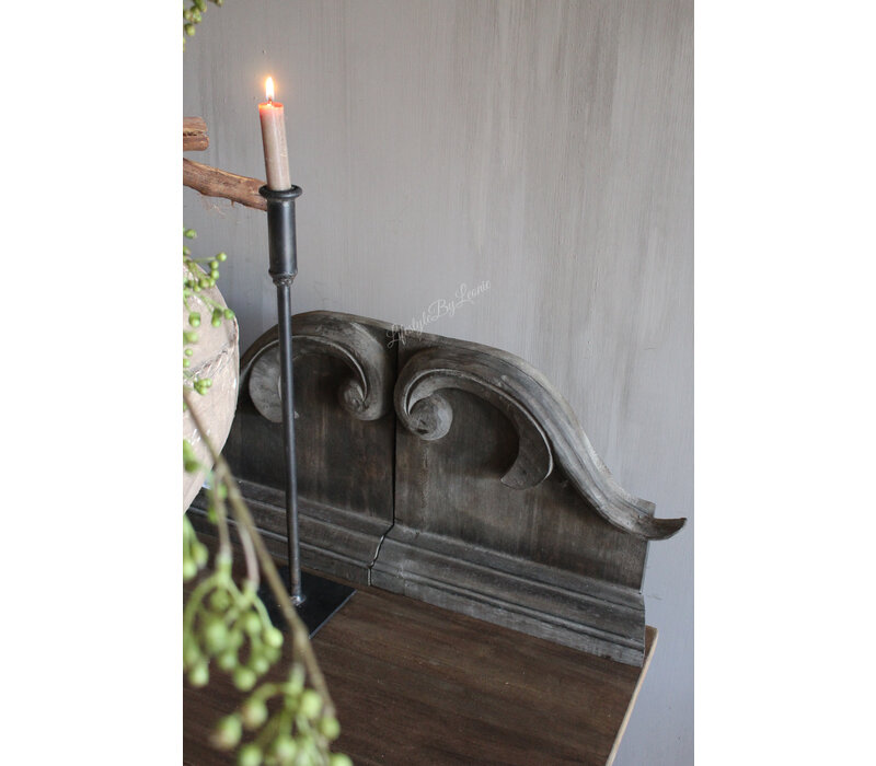 Houten sobere raamluiken 68 cm