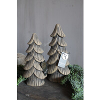 Brynxz kerstboom flat Brown 22 cm