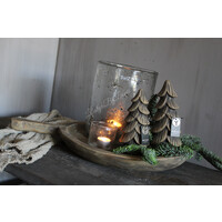 Brynxz kerstboom flat Brown 22 cm
