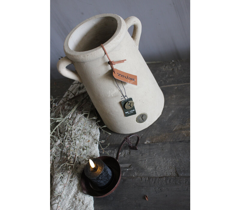 Brynxz jug vaas Taupe 27 cm