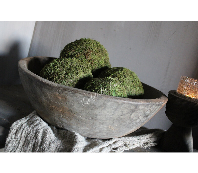 Groene mosbal 20 cm