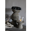 LUKSA Luksa massief houten baluster Vince rondo 40 x 24 cm LUKSA Luksa massief houten baluster Vince rondo 40 x 24 cm