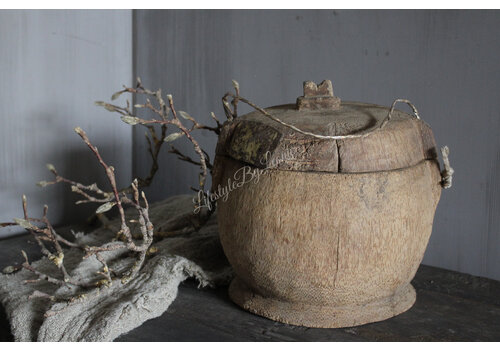 LUKSA Authentieke Aziatische pot met deksel Uniq 25 cm