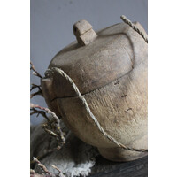 Authentieke Aziatische pot met deksel Uniq 25 cm
