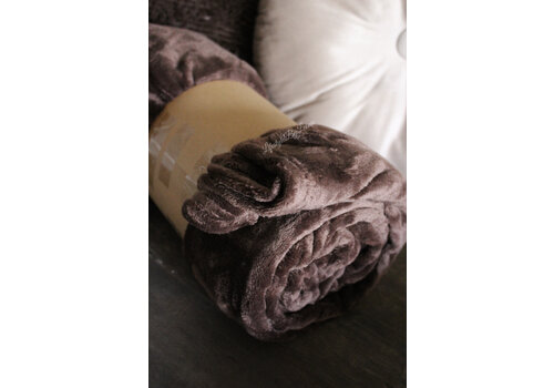 Plaid soft fleece Chocolate Martini 150 x 200 cm