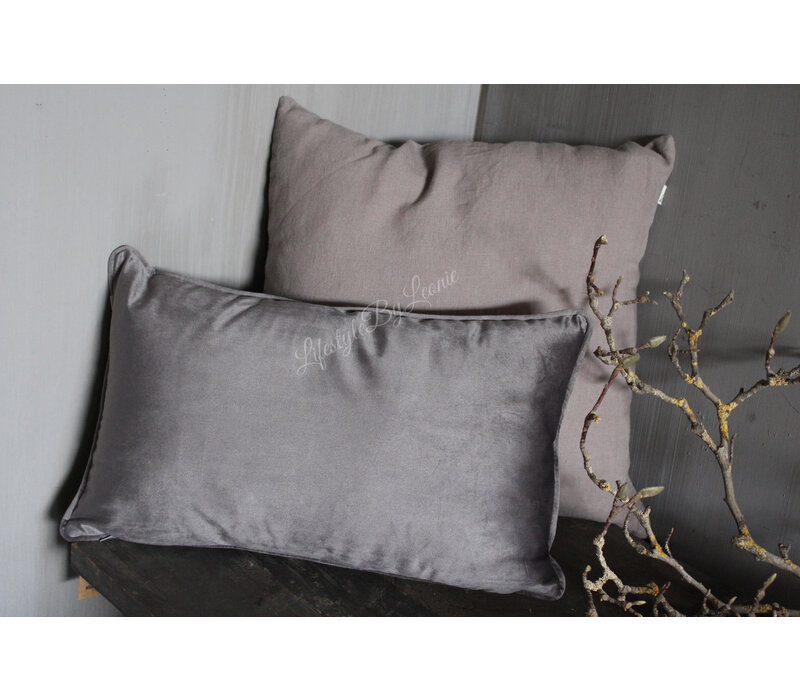 Linnen kussen Linny Driftwood 45 cm