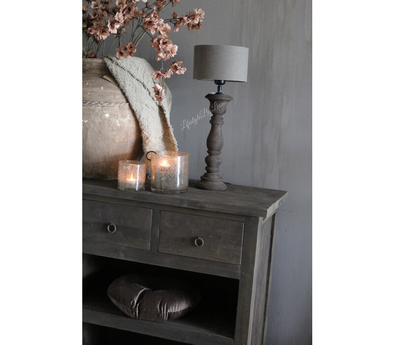 Hoge smalle lampvoet Umber 45 cm