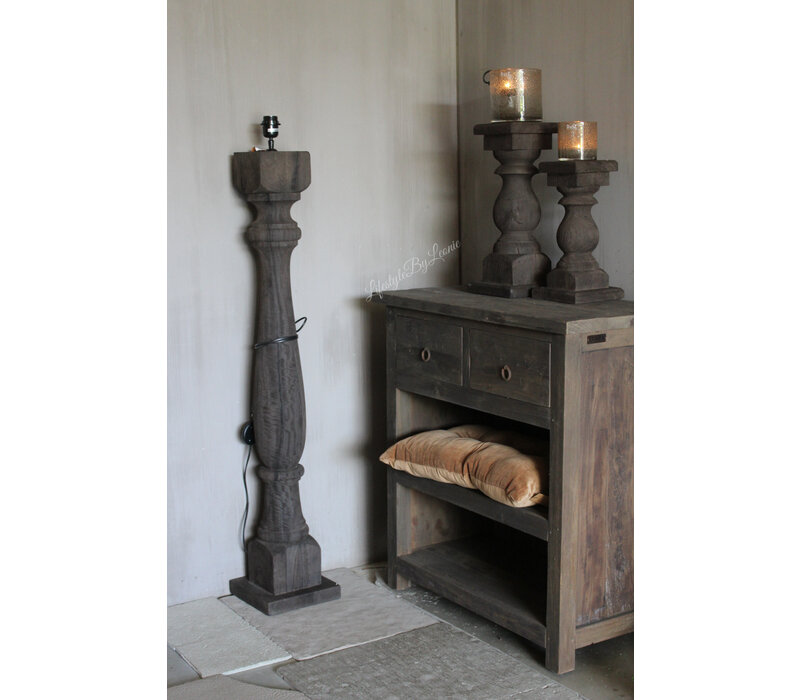 Vloerlamp baluster Umber 125 cm
