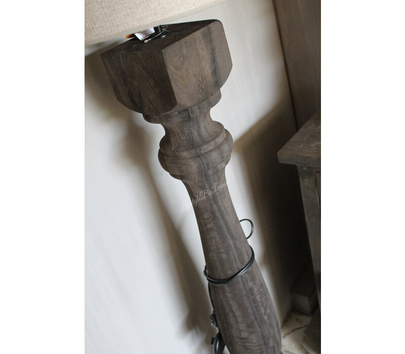Vloerlamp baluster Umber 125 cm
