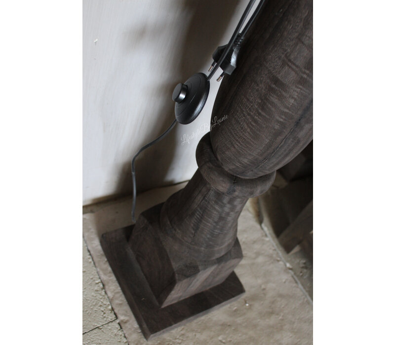 Vloerlamp baluster Umber 125 cm
