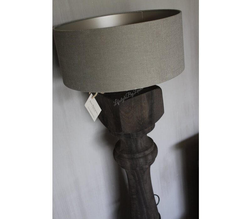 Vloerlamp baluster Umber 125 cm