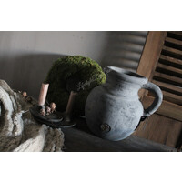 Brynxz pot nostalgic Stone black 21 x 21 cm