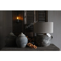 Drieluik shutters brown wash 70 cm