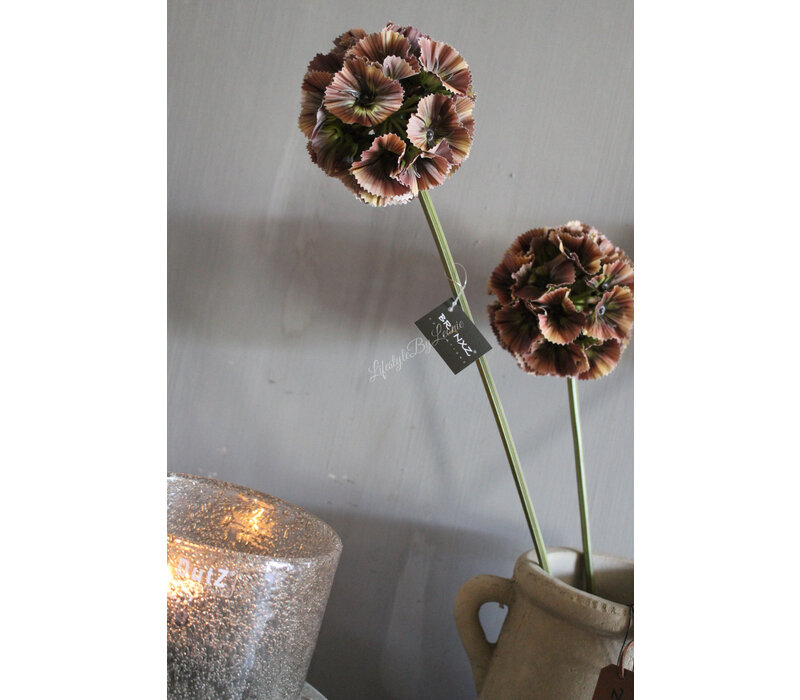 Brynxz namaak Scabiosa XL brown 70 cm