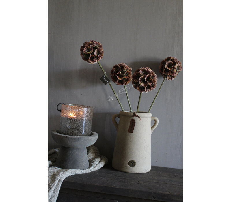 Brynxz namaak Scabiosa XL brown 70 cm