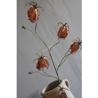 Brynxz zijden tak Gloriosa taupe 80 cm