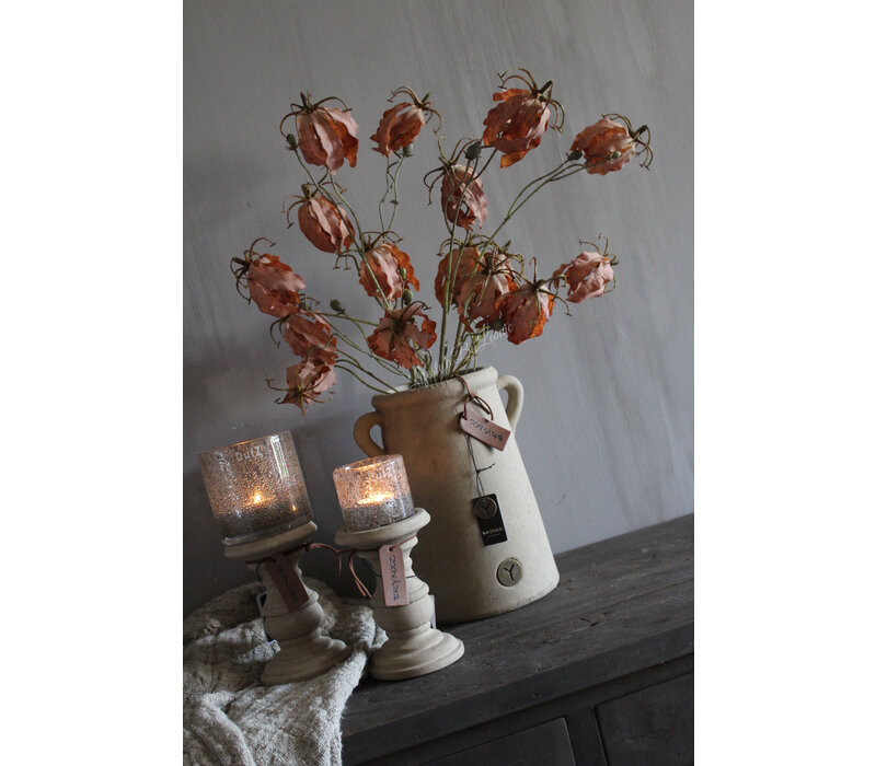 Brynxz zijden tak Gloriosa taupe 80 cm