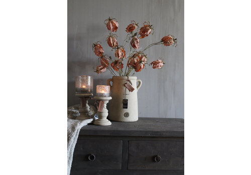 Brynxz Brynxz zijden tak Gloriosa taupe 80 cm