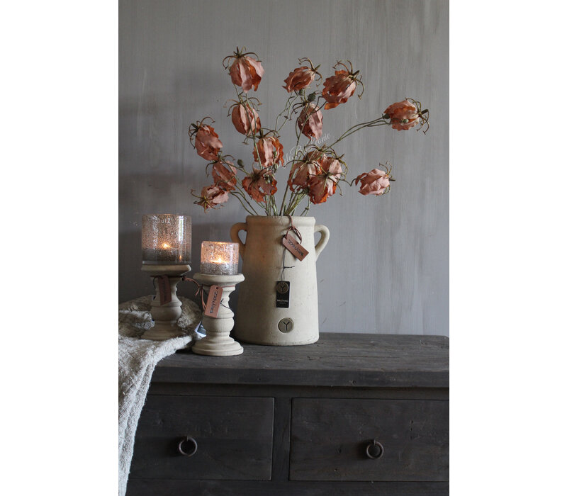 Brynxz zijden tak Gloriosa taupe 80 cm