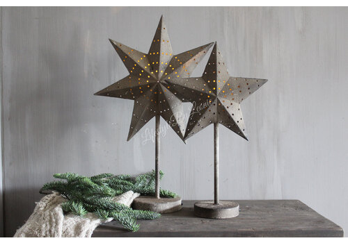 Ster op voet met LED lamp 60 cm
