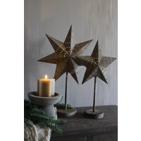 Ster op voet met LED lamp 50 cm