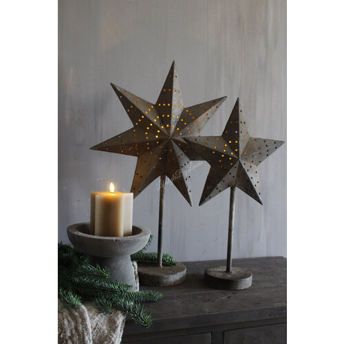 Ster op voet met LED lamp 50 cm 