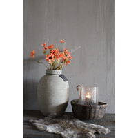 Zijden Daisy tak orange 59 cm