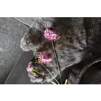 Zijden Aster tak light purple 70 cm