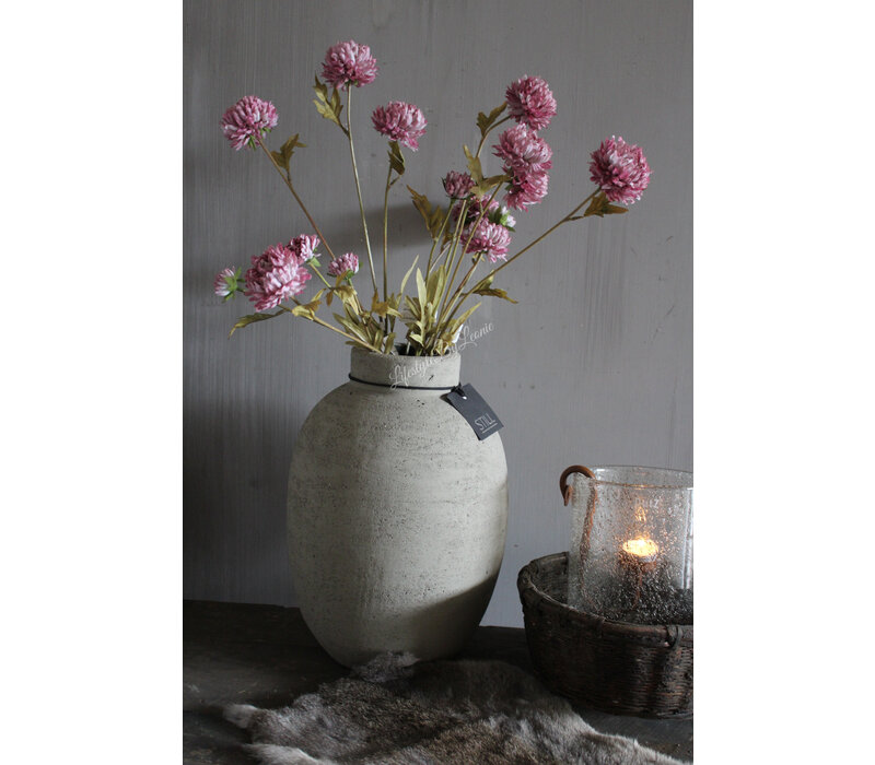 Zijden Aster tak light purple 70 cm