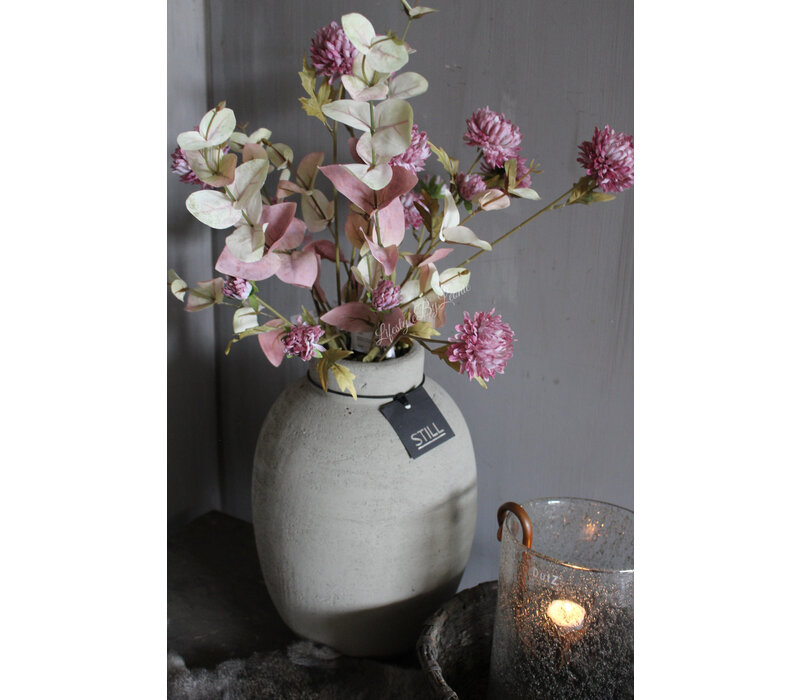 Zijden Aster tak light purple 70 cm