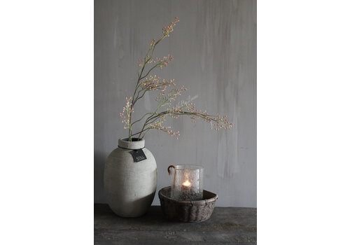 Namaak Rozenbottel tak light pink 110 cm