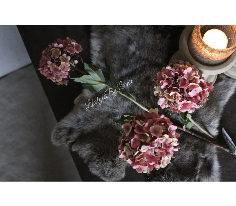 Brynxz namaak tak Viburnum aubergine 90 cm