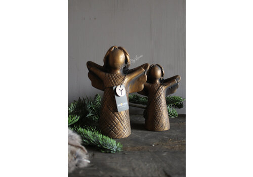 Brynxz Brynxz angel open arms Gold 16 cm