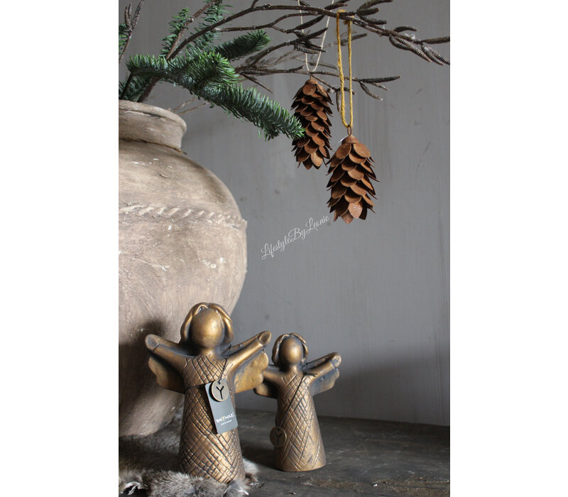 Brynxz angel open arms Gold 16 cm