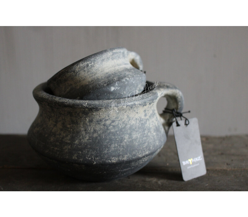 Brynxz set waxinelichtbakjes Ancient clay 21 cm