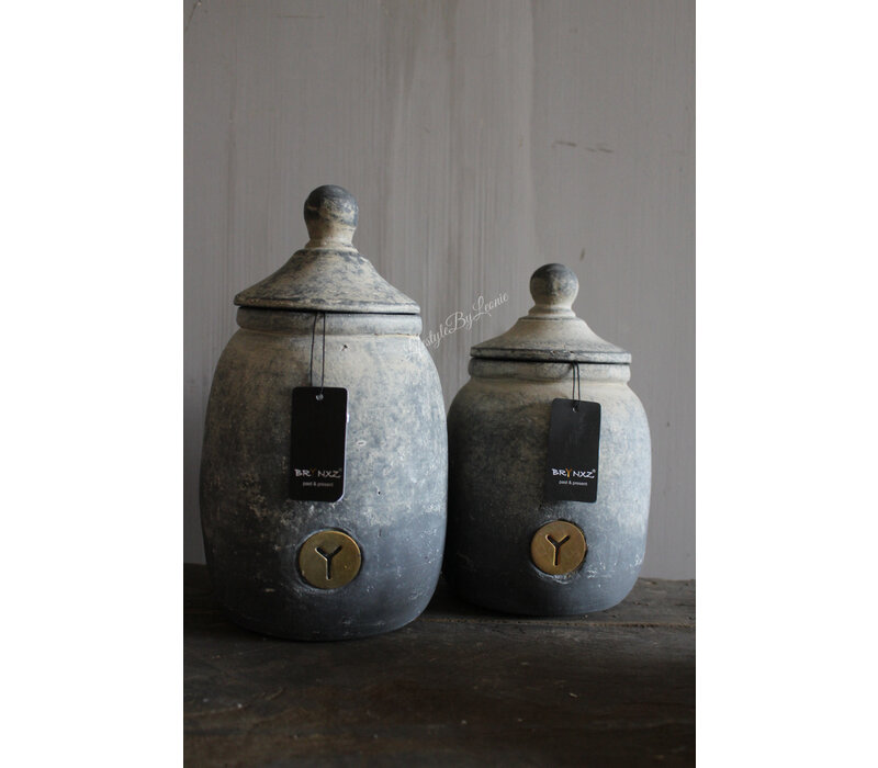 Brynxz voorraadpot Ancient clay 20 cm
