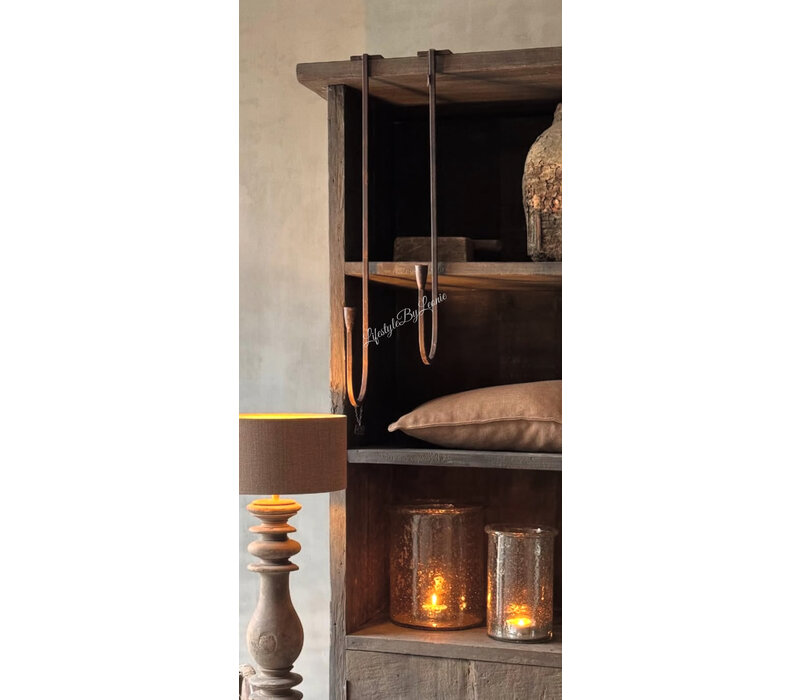 Aura Peeperkorn Marrakech kast-kandelaar Dinerkaars 67cm