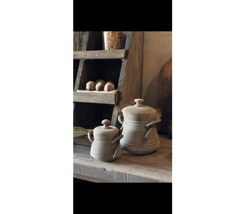 Aura Peeperkorn suikerpotje met lepel