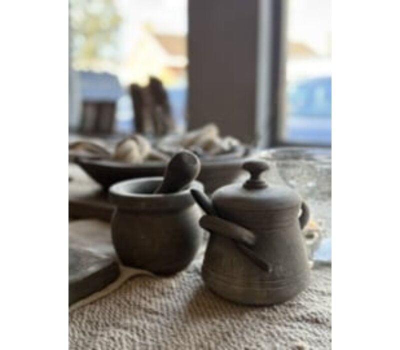 Aura Peeperkorn suikerpotje met lepel