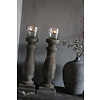 Aura Peeperkorn Aura Peeperkorn sierlijke baluster kandelaar Beau 70cmH