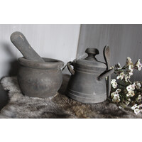 Aura Peeperkorn houten vijzelpotje met stamper