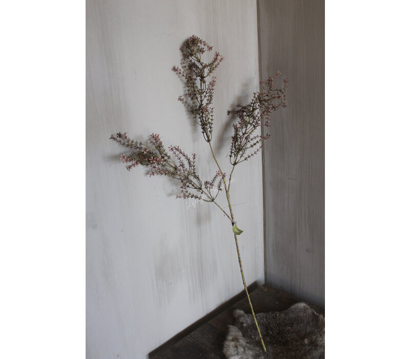 Brynxz sobere tak mini bloemetjes purple 93cm
