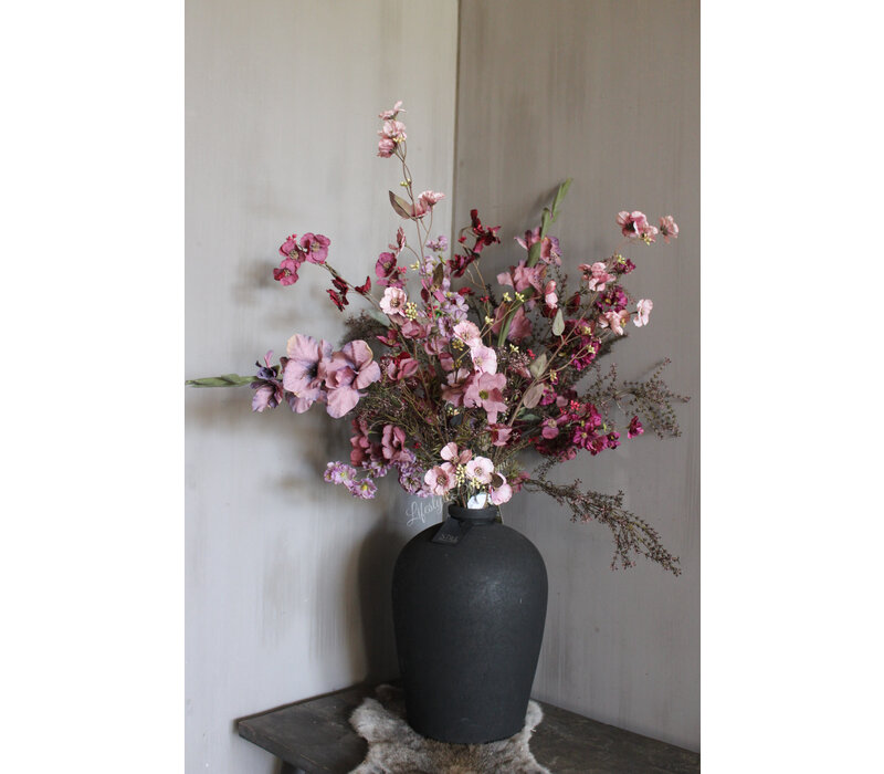 Brynxz sobere tak mini bloemetjes purple 93cm