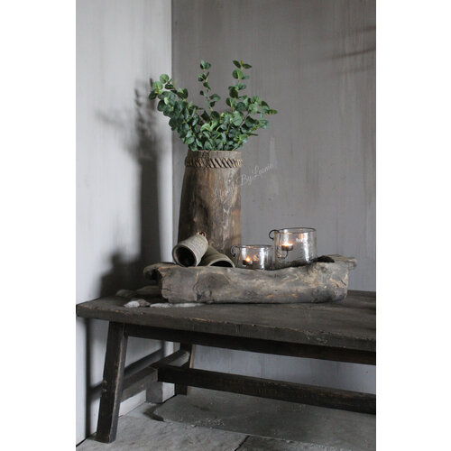 Namaak Eucalyptus tak donkergroen 75 cm 