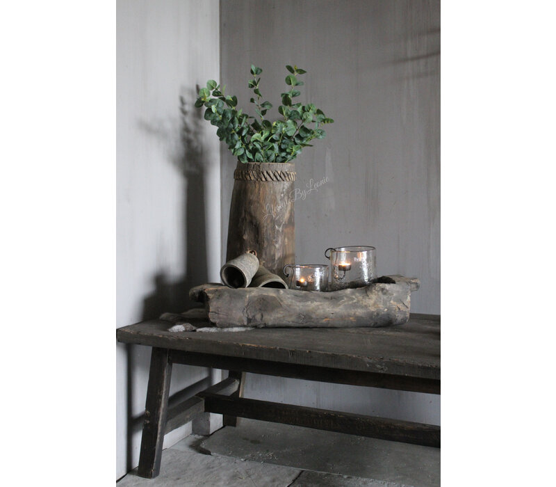 Namaak Eucalyptus tak donkergroen 75 cm