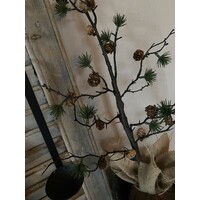 Namaak sobere larix boom met dennenappel 70cm