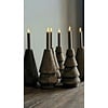 LUKSA Luksa houten kerstboom kandelaar clara 22cm