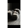 LUKSA Luksa houten bol waxinehouder 10cm